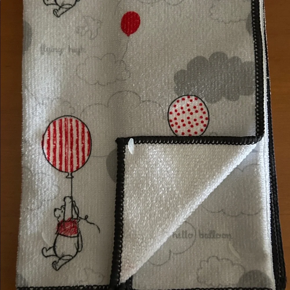 Disney Red and Gray Winnie the Pooh Towels